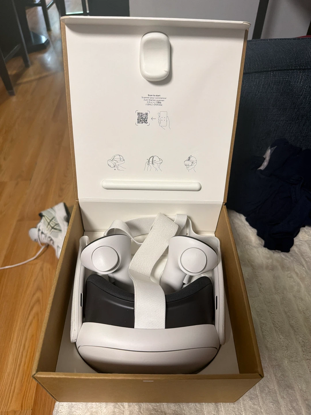 Meta Quest 3 VR Headset (used once)