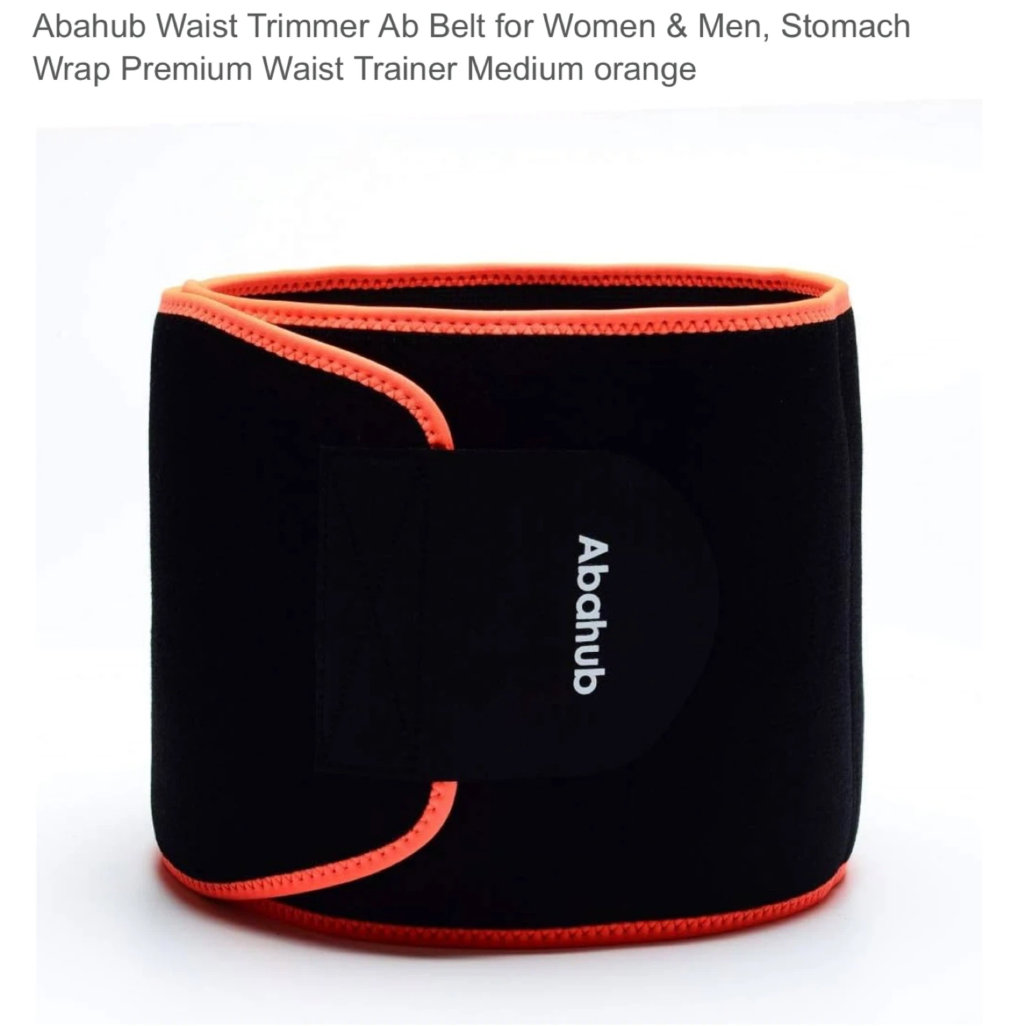 Abahub Waist Trimmer Ab Belt  for Men & Women - Large - photo 3