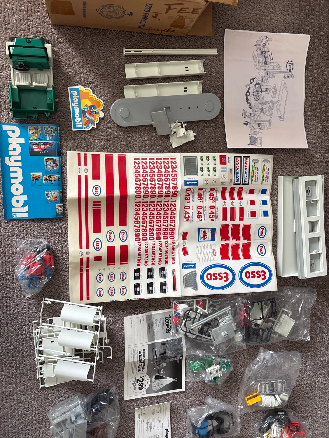 Playmobil Esso Gas Station Set - photo 4