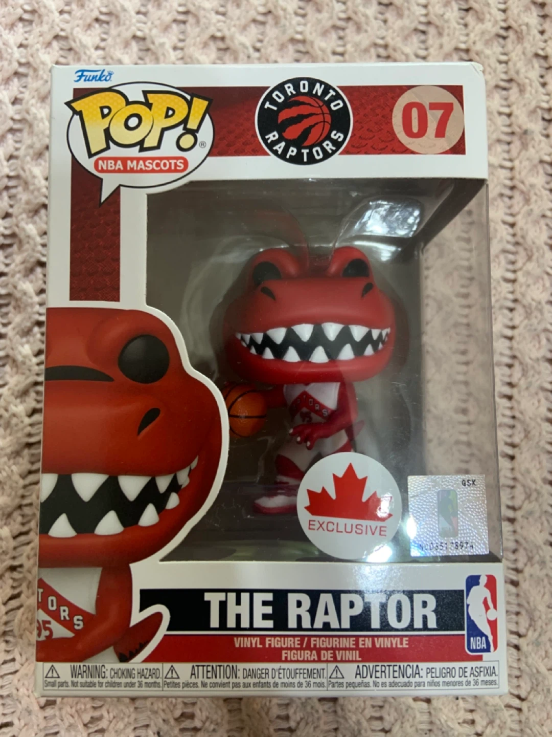 Funko Pop! NBA Mascots The Raptor #07 Vinyl Figure