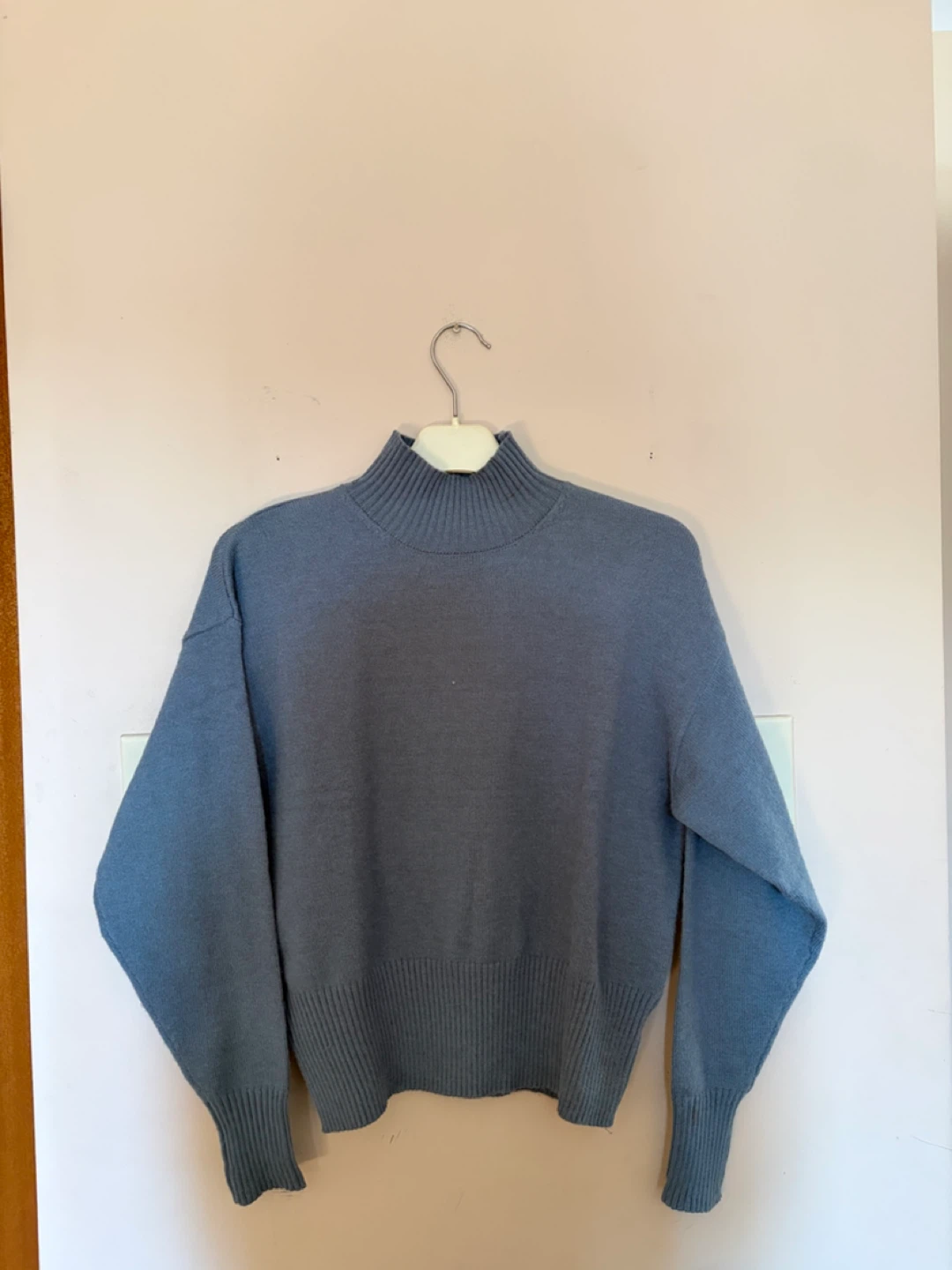 Suzy Shier Mock Neck Sweater