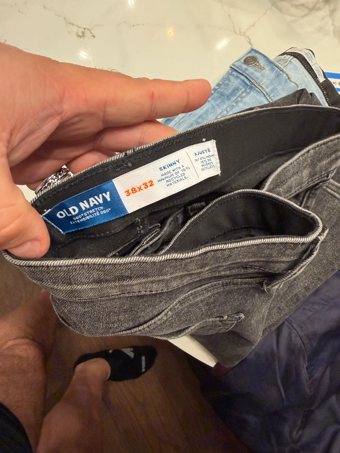 Old Navy Grey Skinny Jeans - 38x32 - photo 2