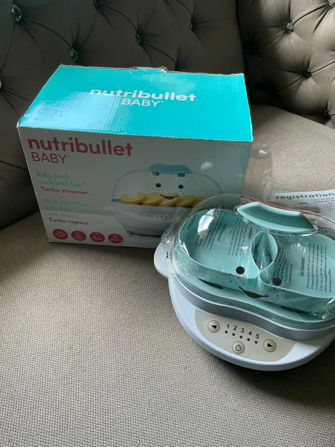 Nutribullet Baby Turbo Steamer - Brand new