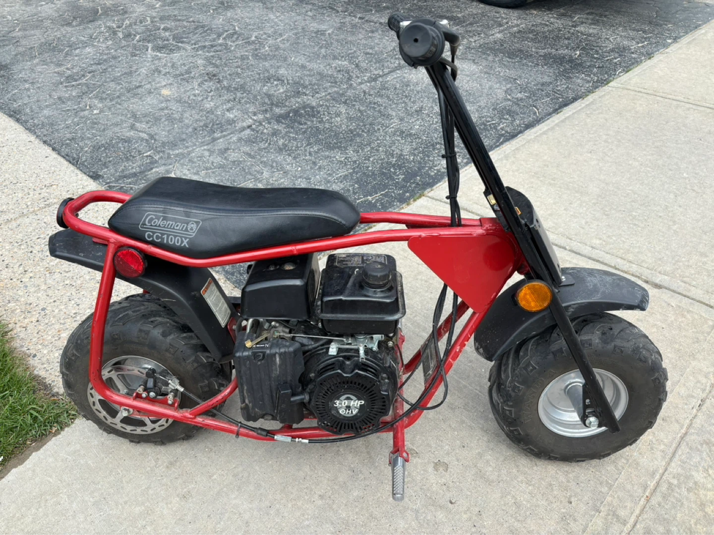 Coleman CC100X 98CC Gas Powered Mini Bike - photo 2