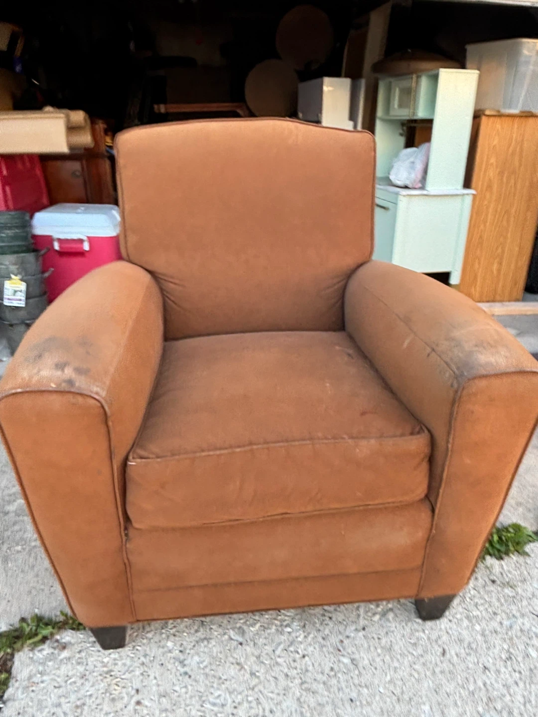Brown Ethan Allen Armchair - photo 5