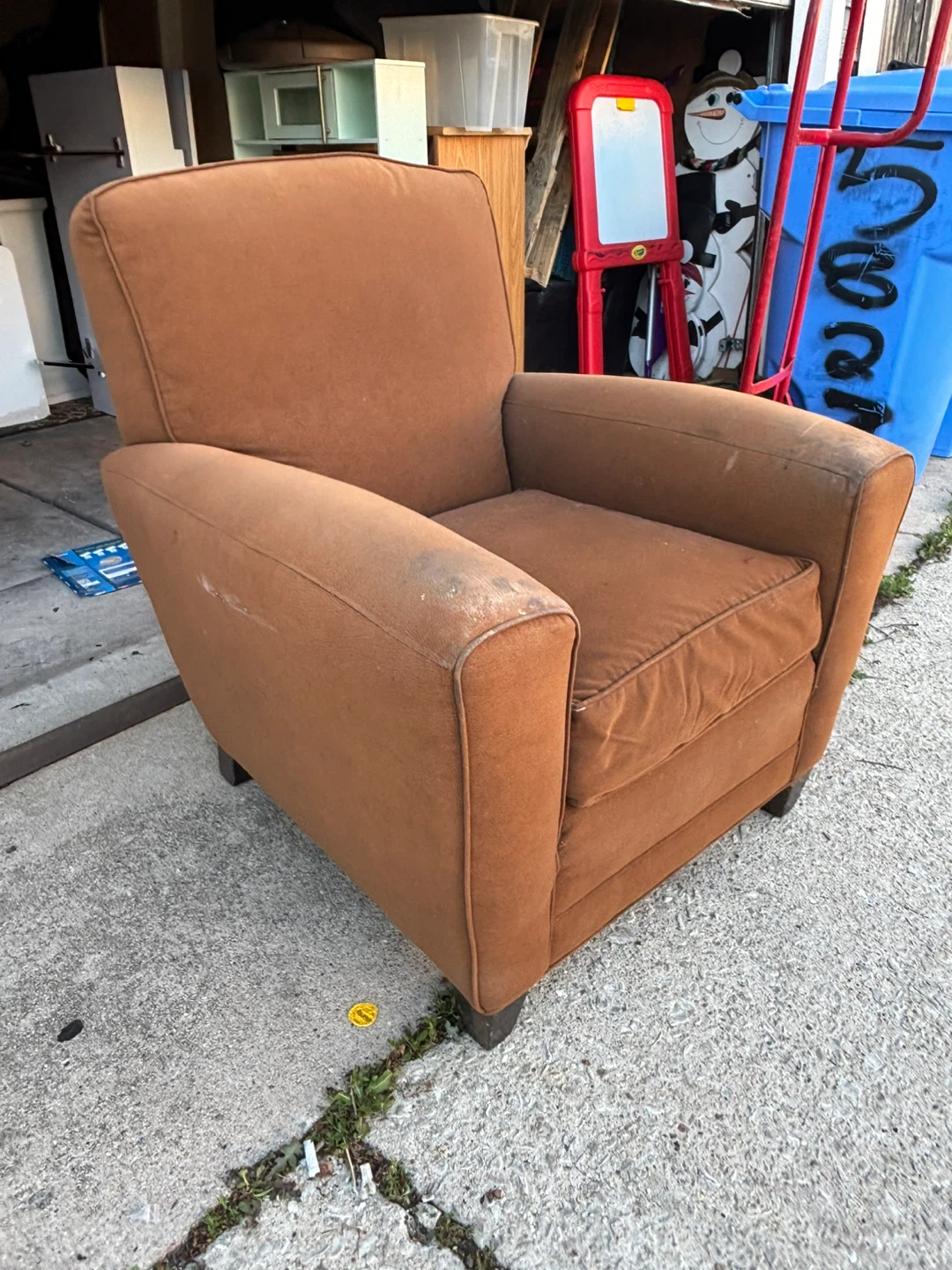 Brown Ethan Allen Armchair - photo 4