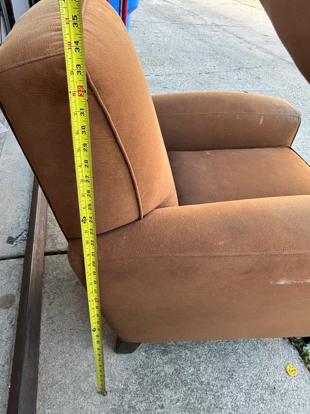 Brown Ethan Allen Armchair - photo 2