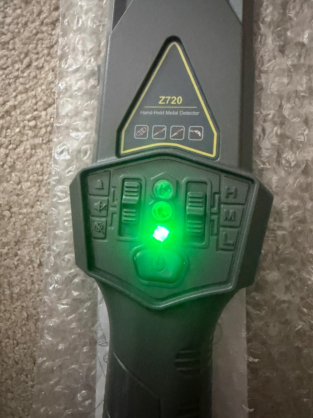 Hand-Held Metal Detector Z720 - photo 2