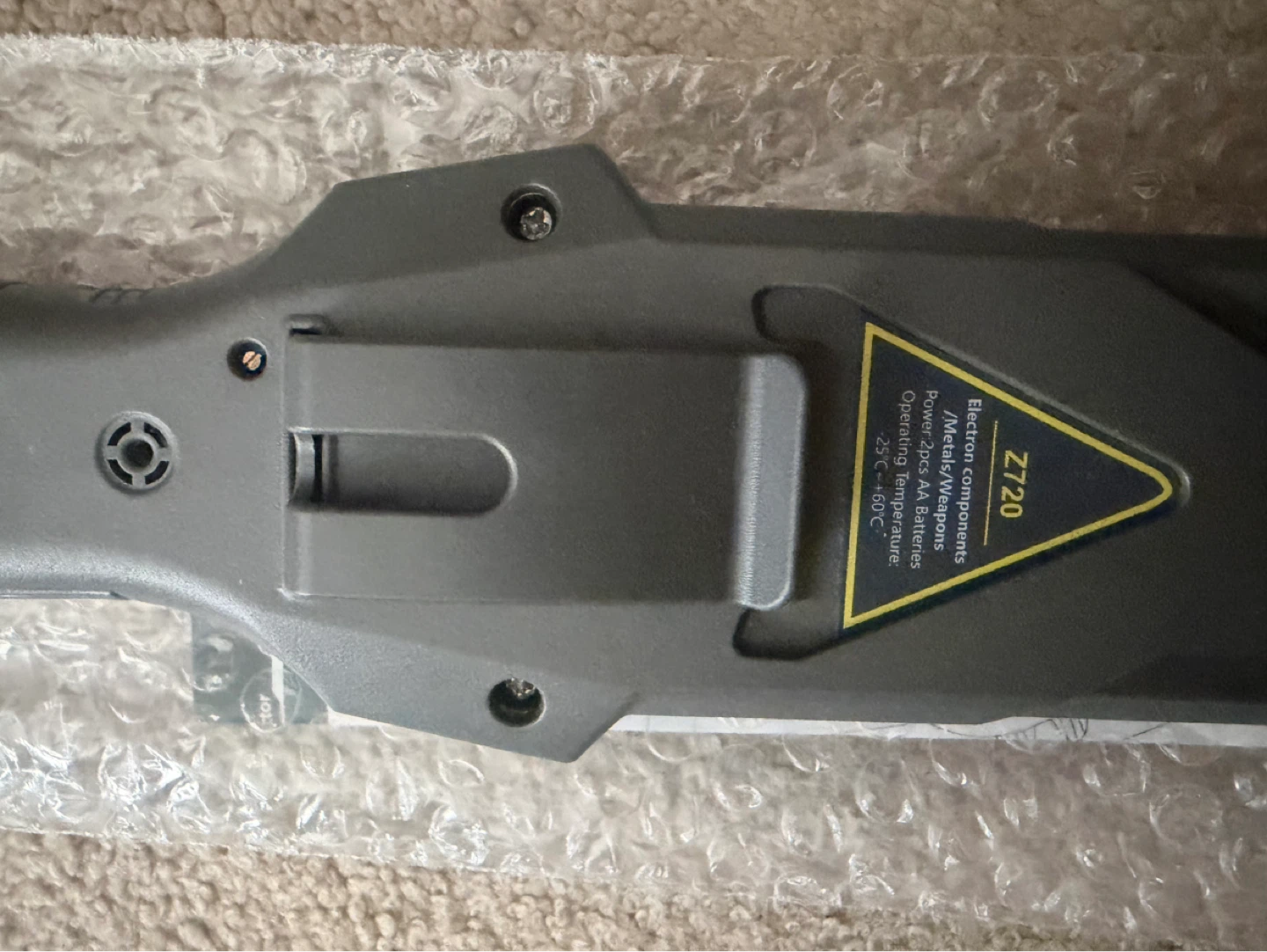 Hand-Held Metal Detector Z720 - photo 4