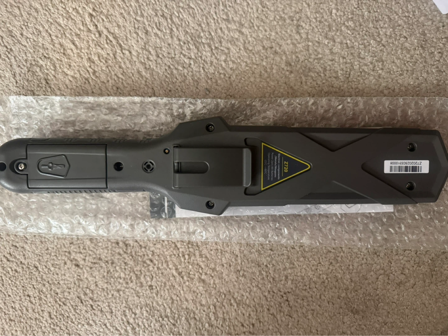 Hand-Held Metal Detector Z720 - photo 3
