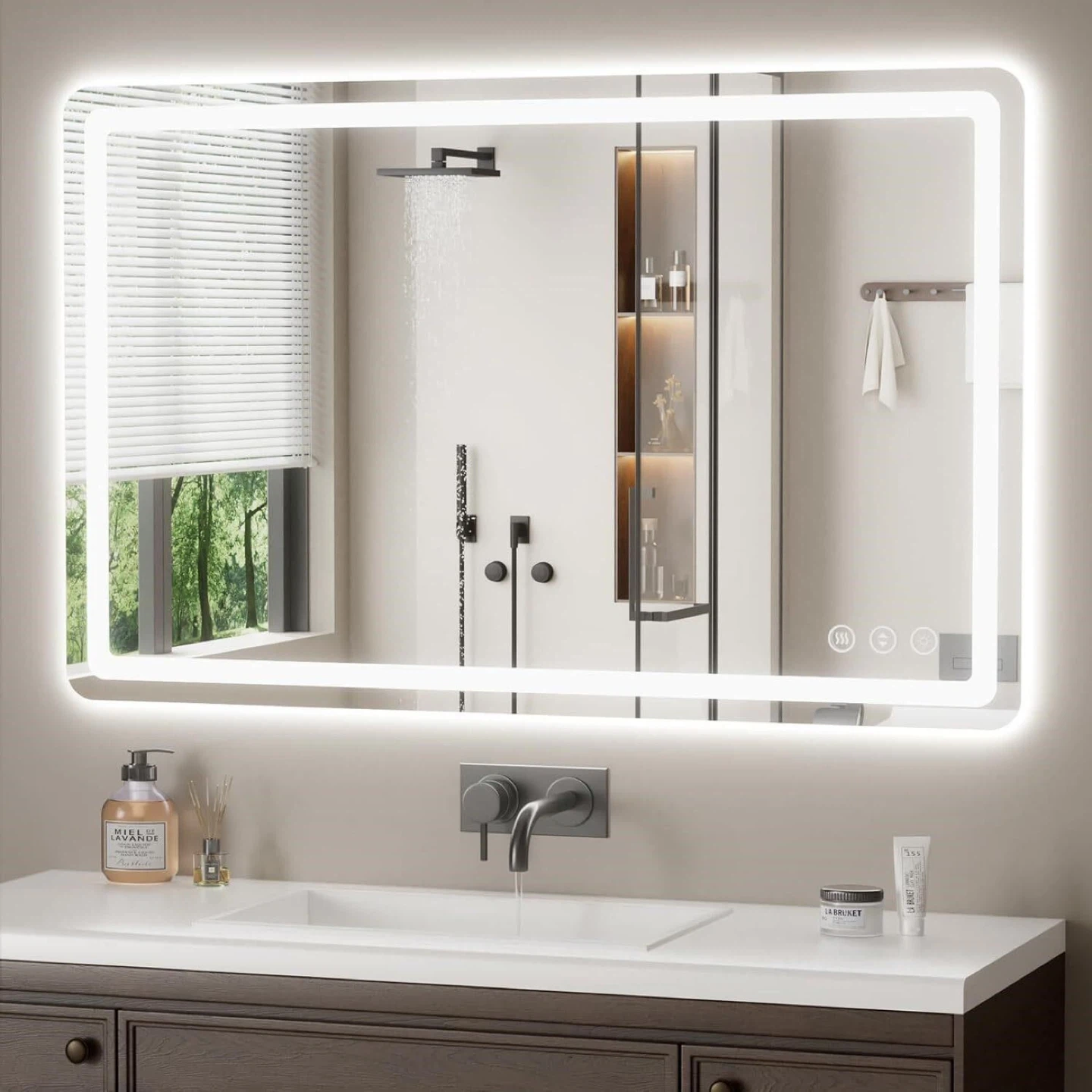 Illuminated Bathroom Mirror