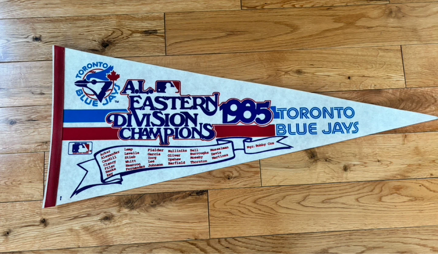 Vintage Toronto Blue Jays Felt Pennant Lot(4) - photo 3