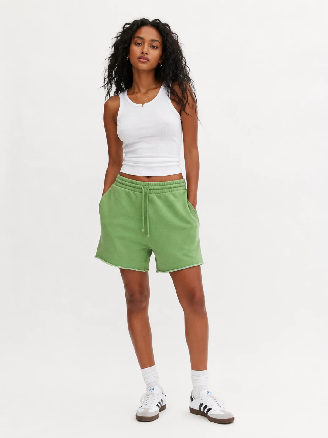 Aritzia TNA cozy fleece boyfriend shorts XS