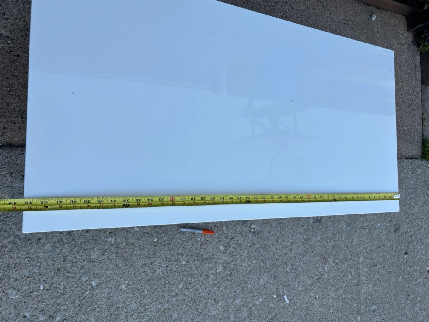 White modern Lift Top Coffee Table - photo 2