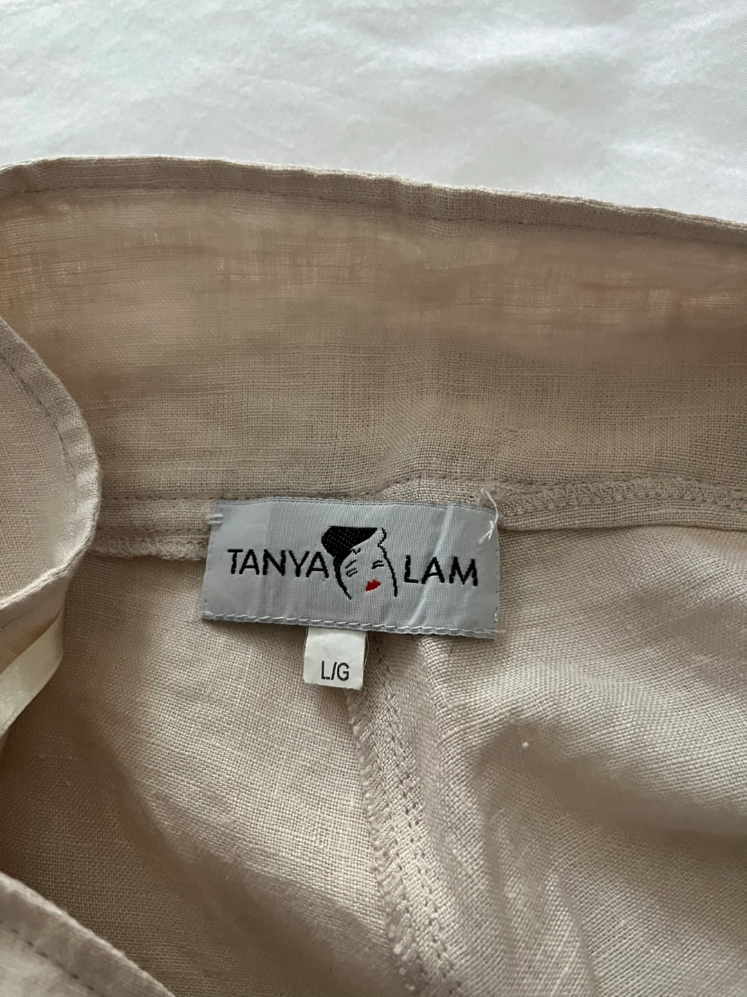 Tanya Lam 100% Linen Wide Leg Pants - photo 4