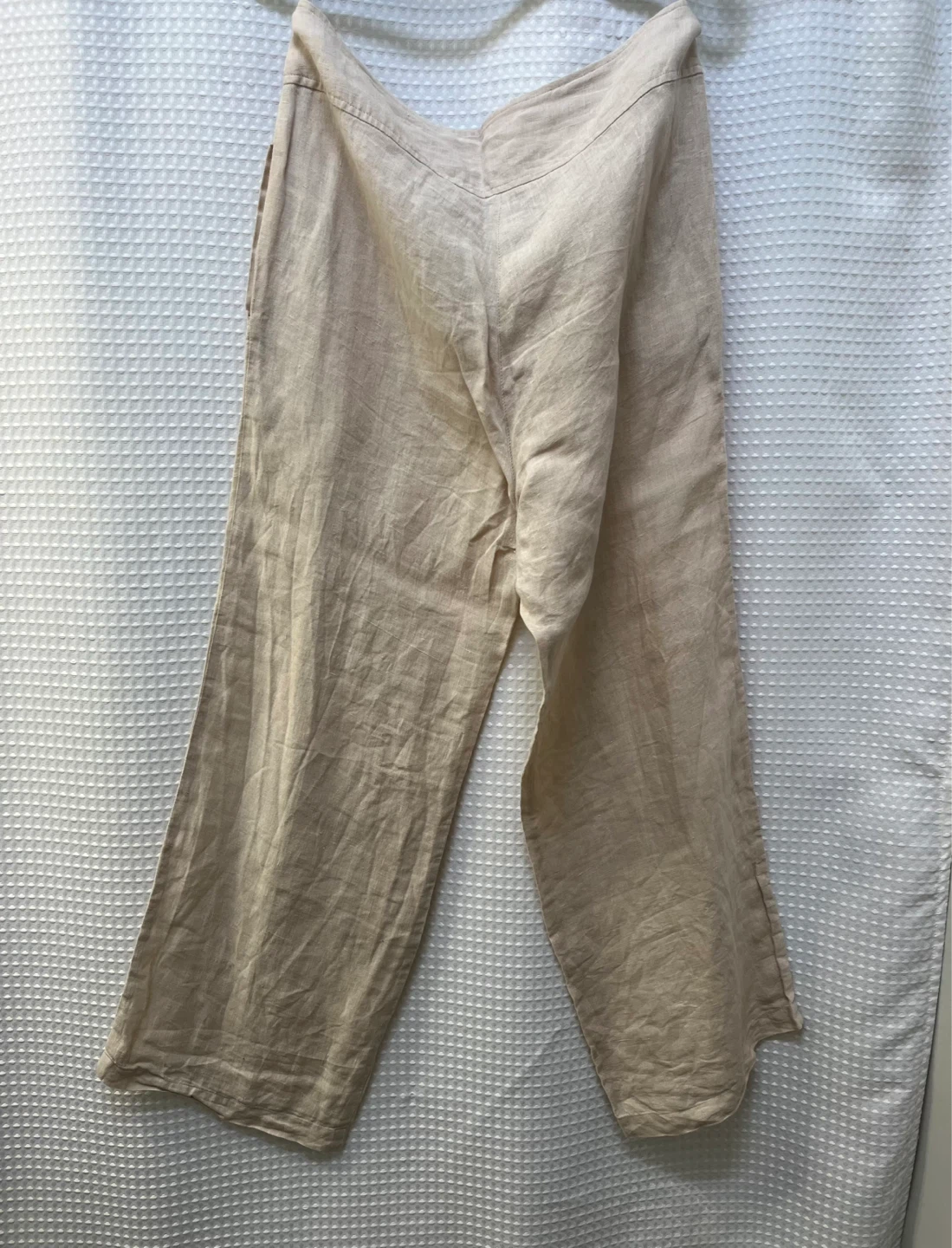 Tanya Lam 100% Linen Wide Leg Pants - photo 2