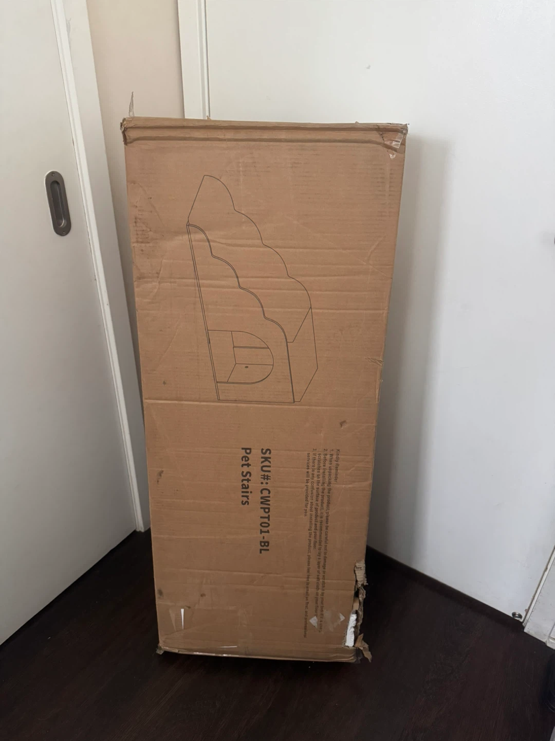 Brand New from Wayfair.ca Wooden Pet Stairs NEW in Box - photo 2