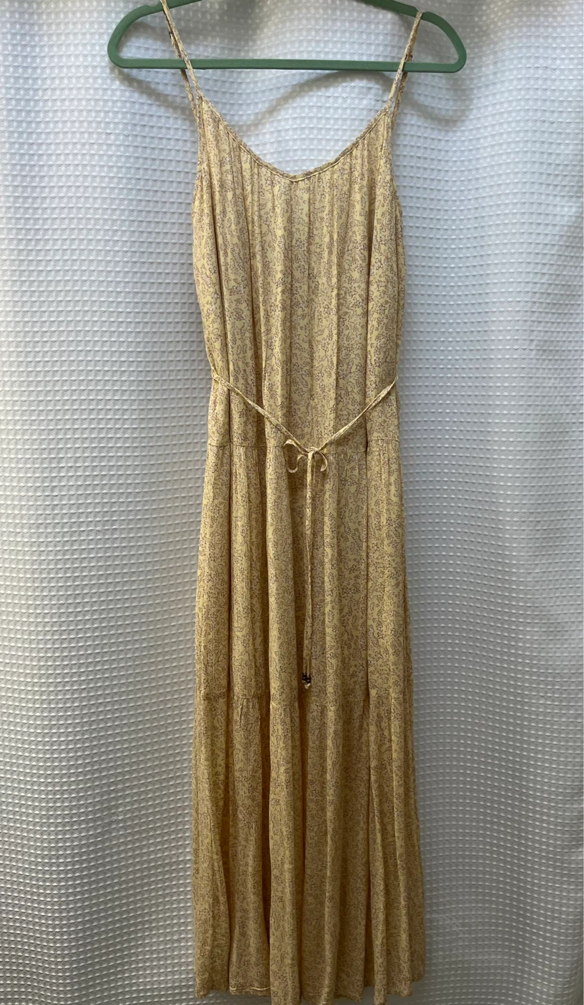 Gentle Fawn Yellow Floral Maxi Dress