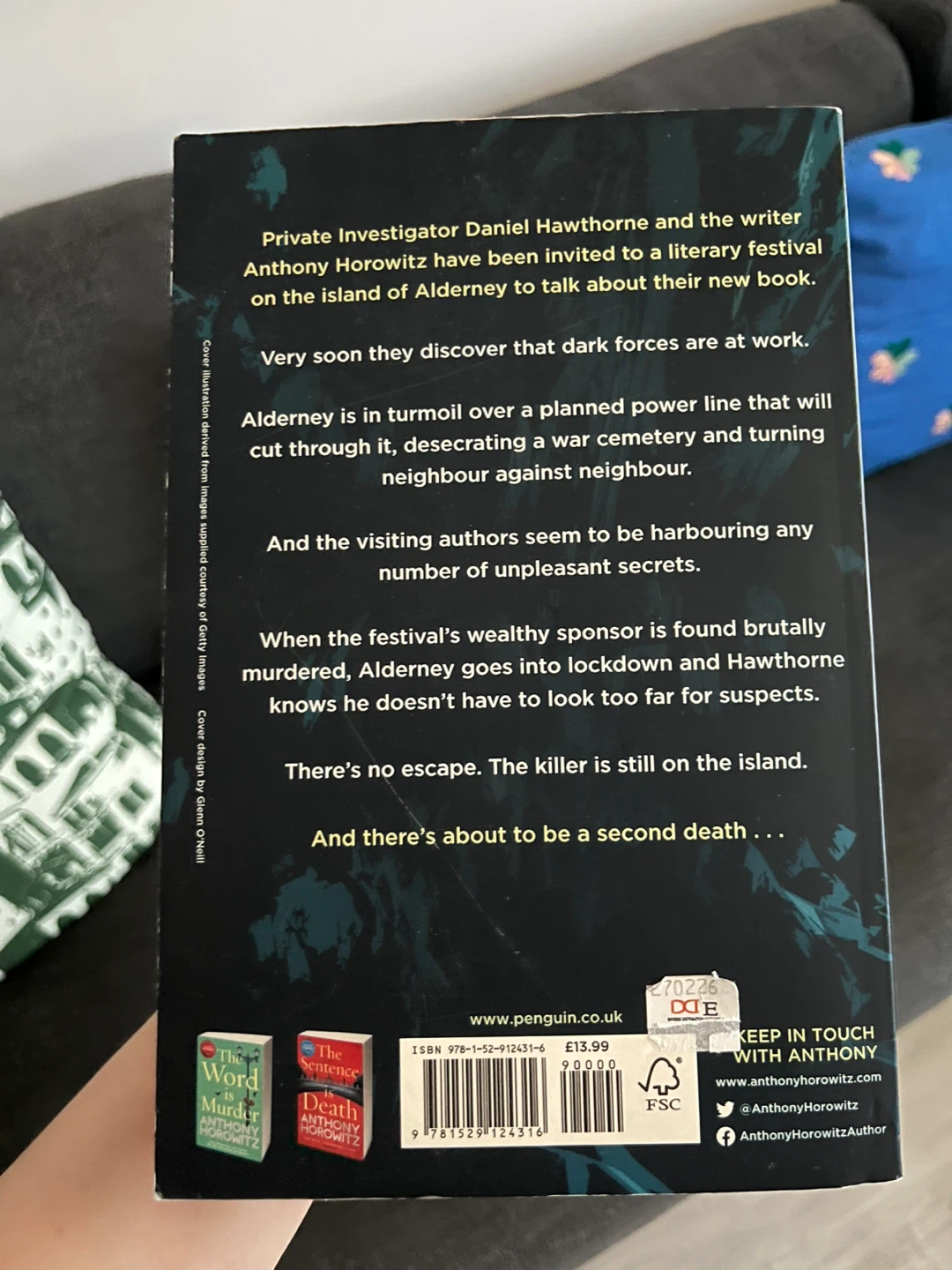 A Line To Kill by Anthony Horowitz Paperback Book - photo 2