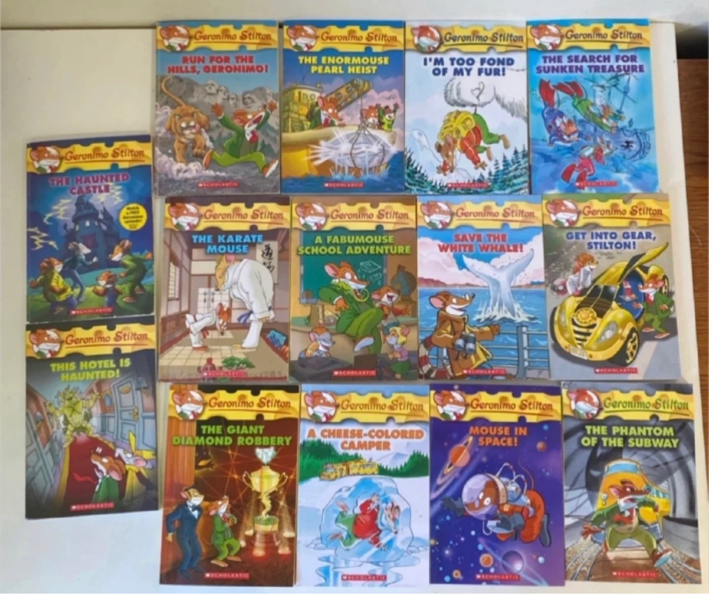 14 Geronimo Stilton Children's Books