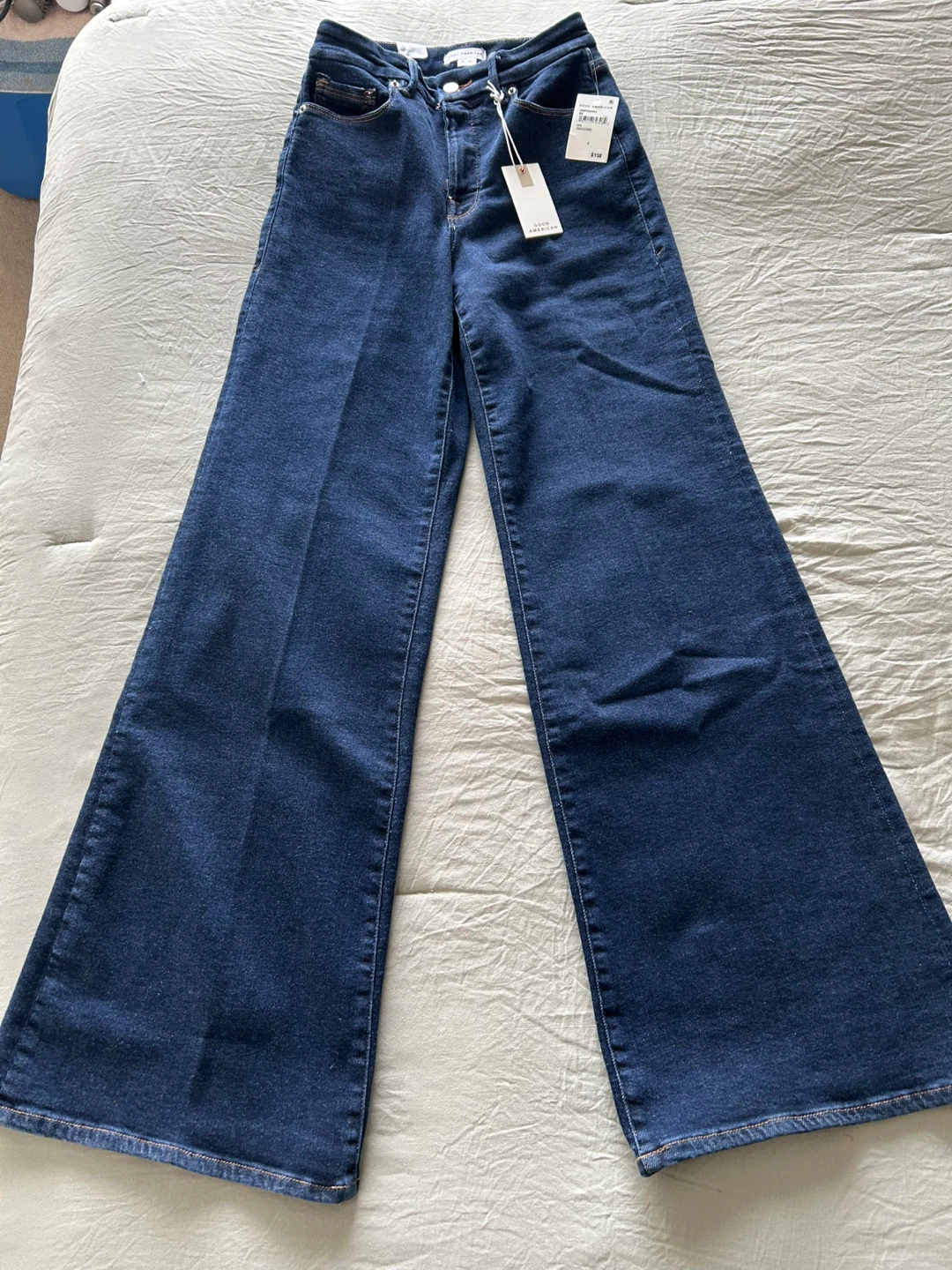 Brand New- GOOD AMERICAN Palazzo Jeans - photo 4