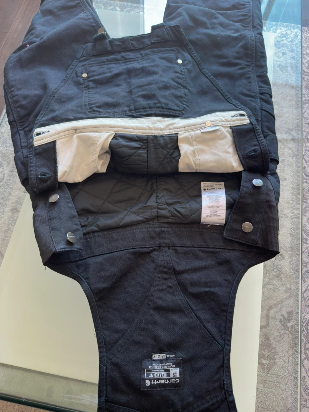 Carhartt Relaxed Fit Overalls - Size XS - photo 5