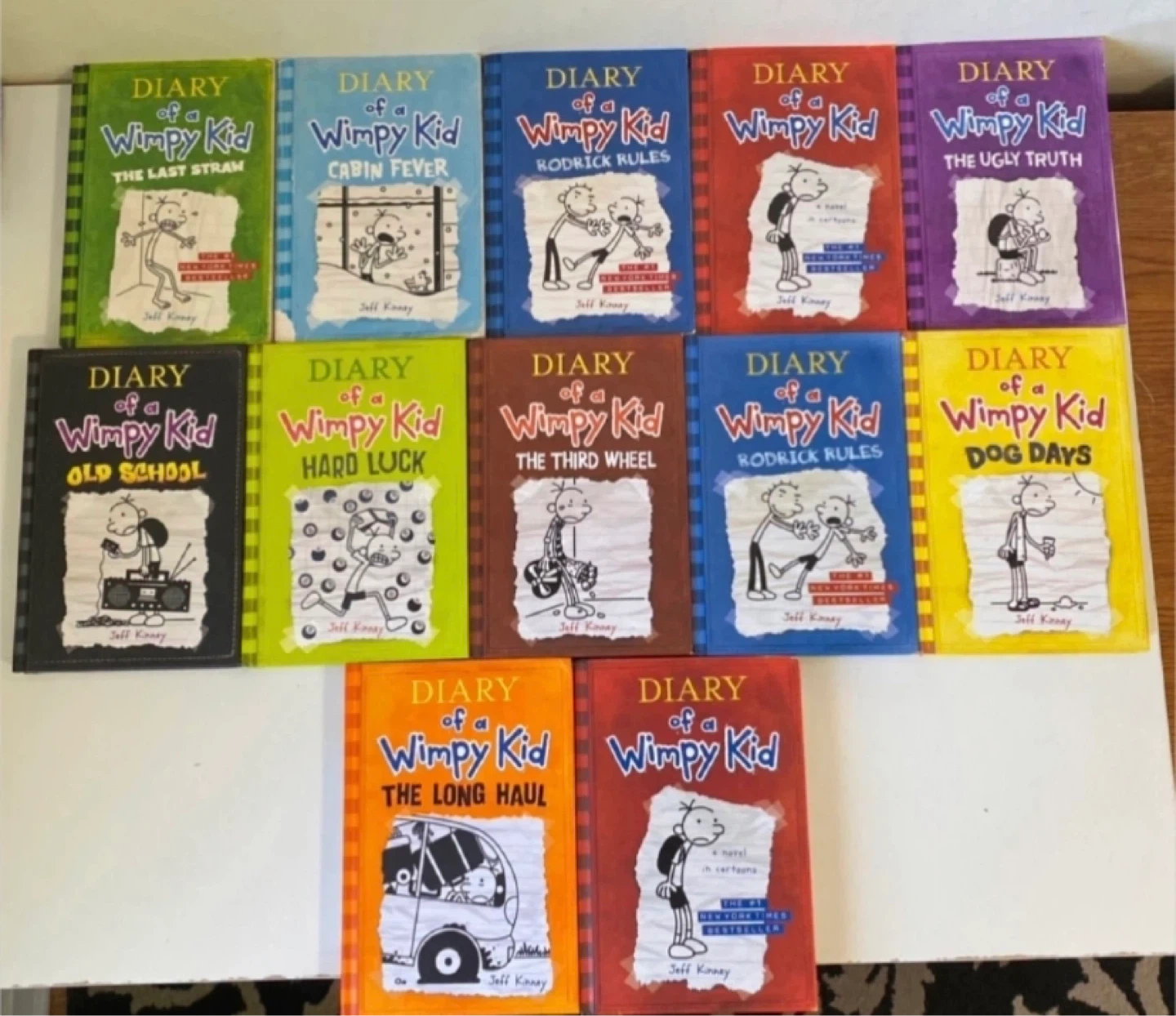 12 Diary of a Wimpy Kid Books Collection