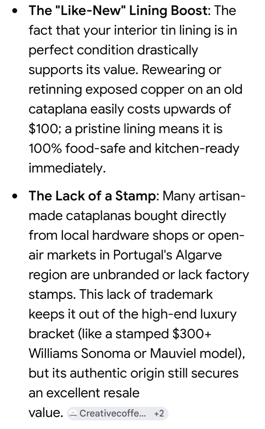 Hammered Copper Cataplana - photo 5