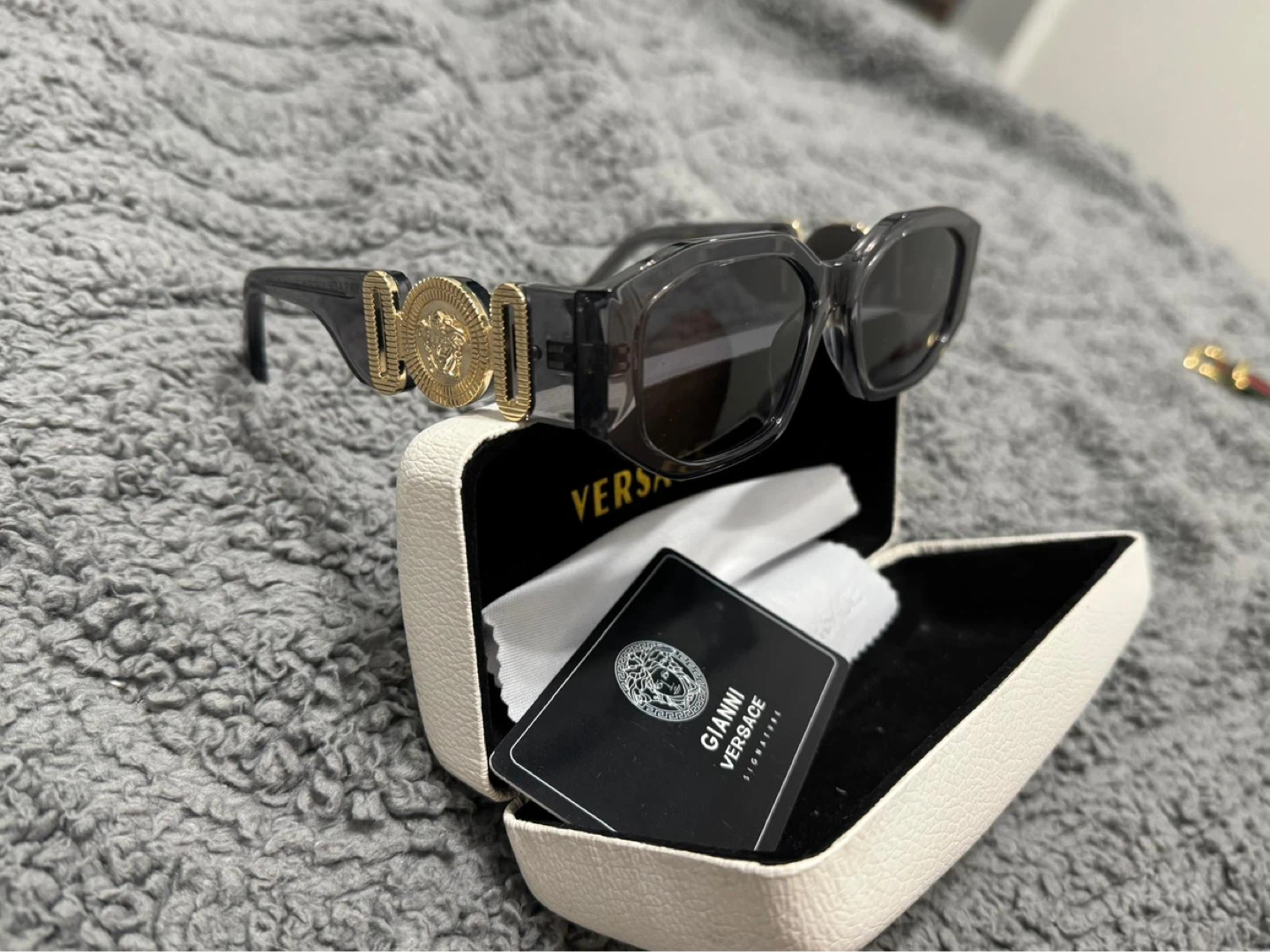 Versace Sunglasses with Case - photo 4