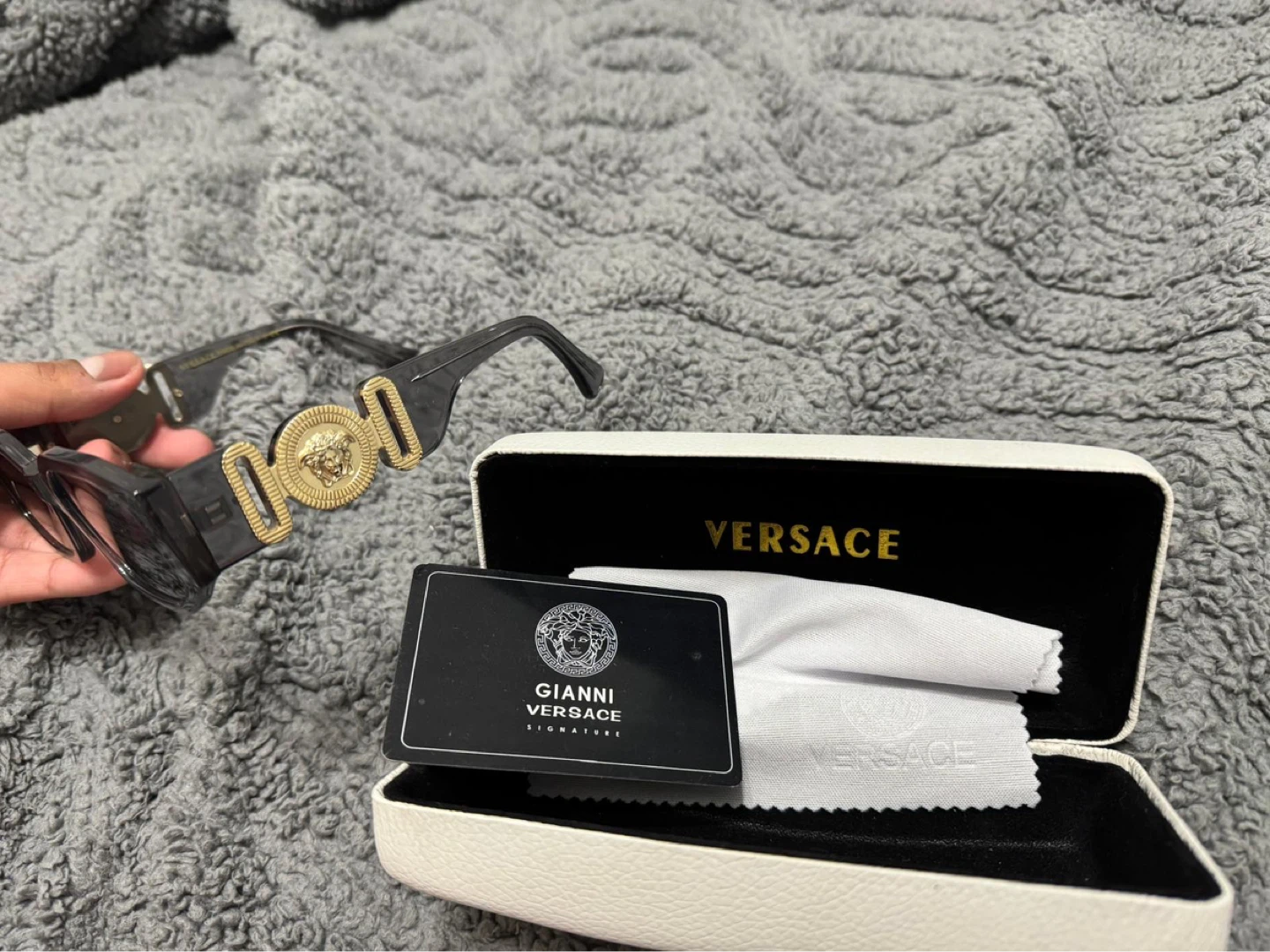 Versace Sunglasses with Case - photo 2