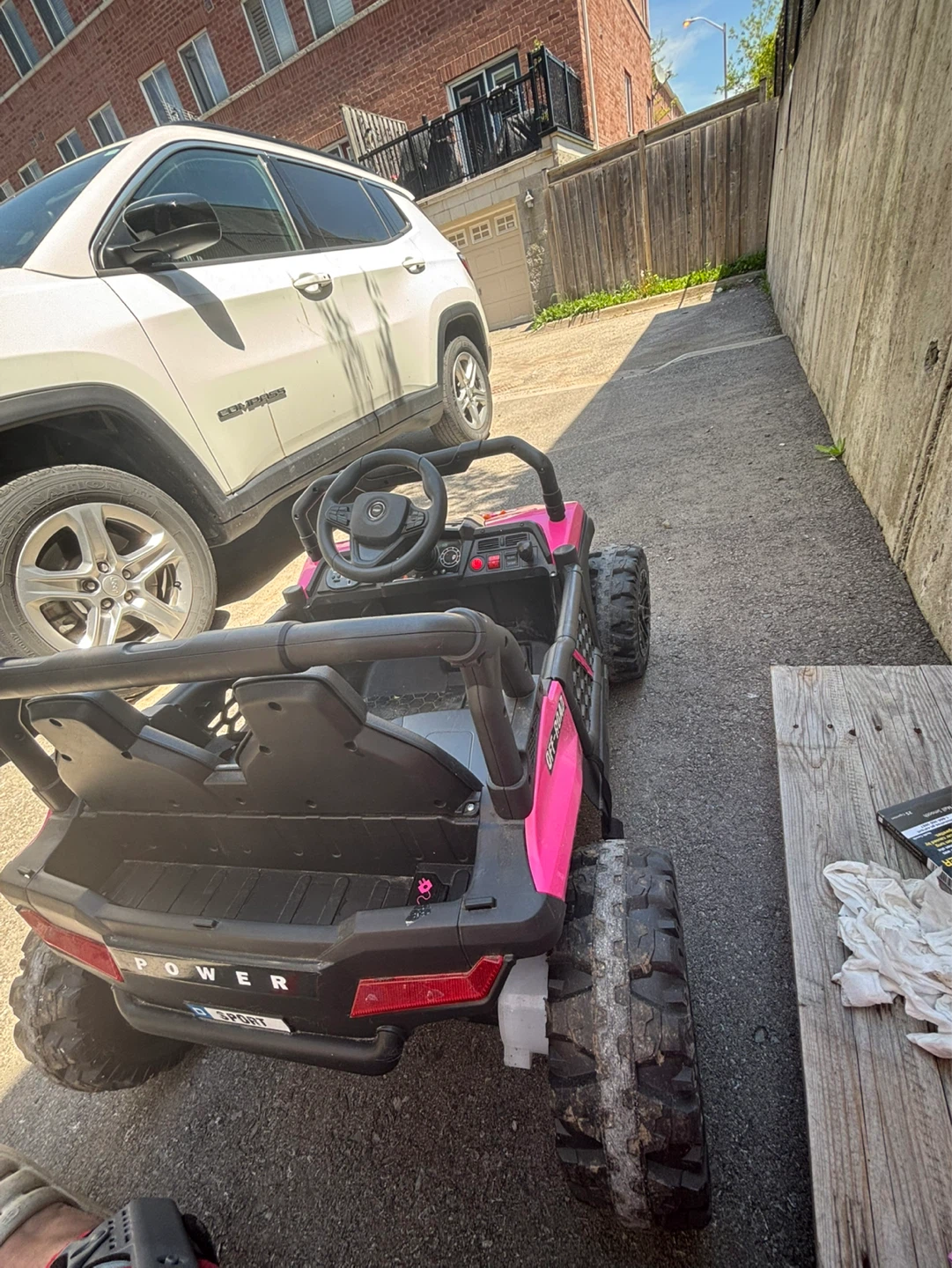 Pink Kids Ride-On Off-Road Power Sport Toy Car