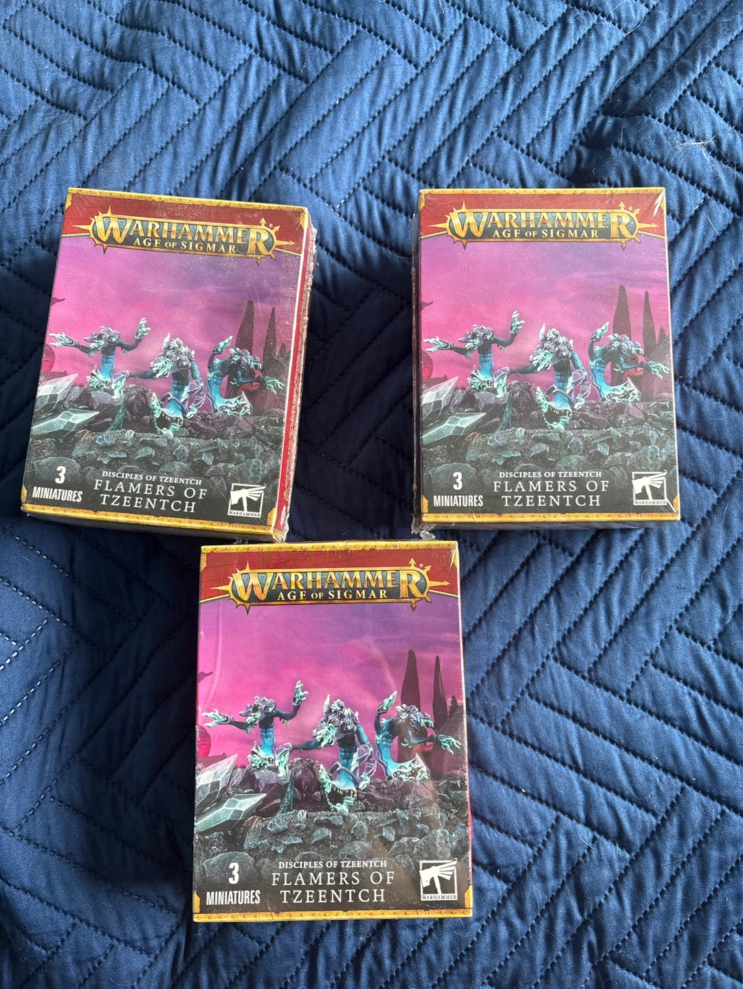 Warhammer Age of Sigmar Flamers of Tzeentch (3 boxes)