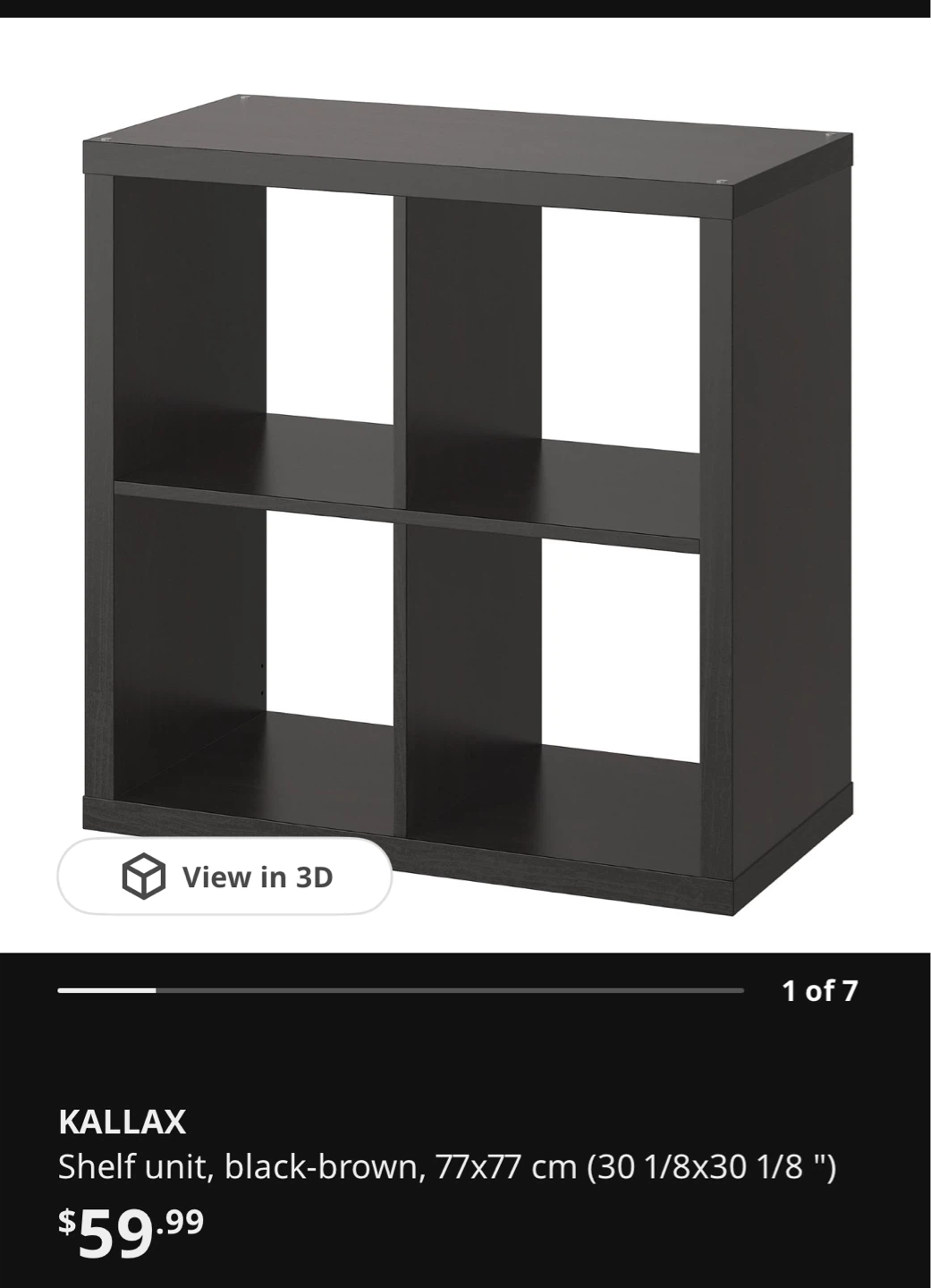 IKEA KALLAX Shelf Unit