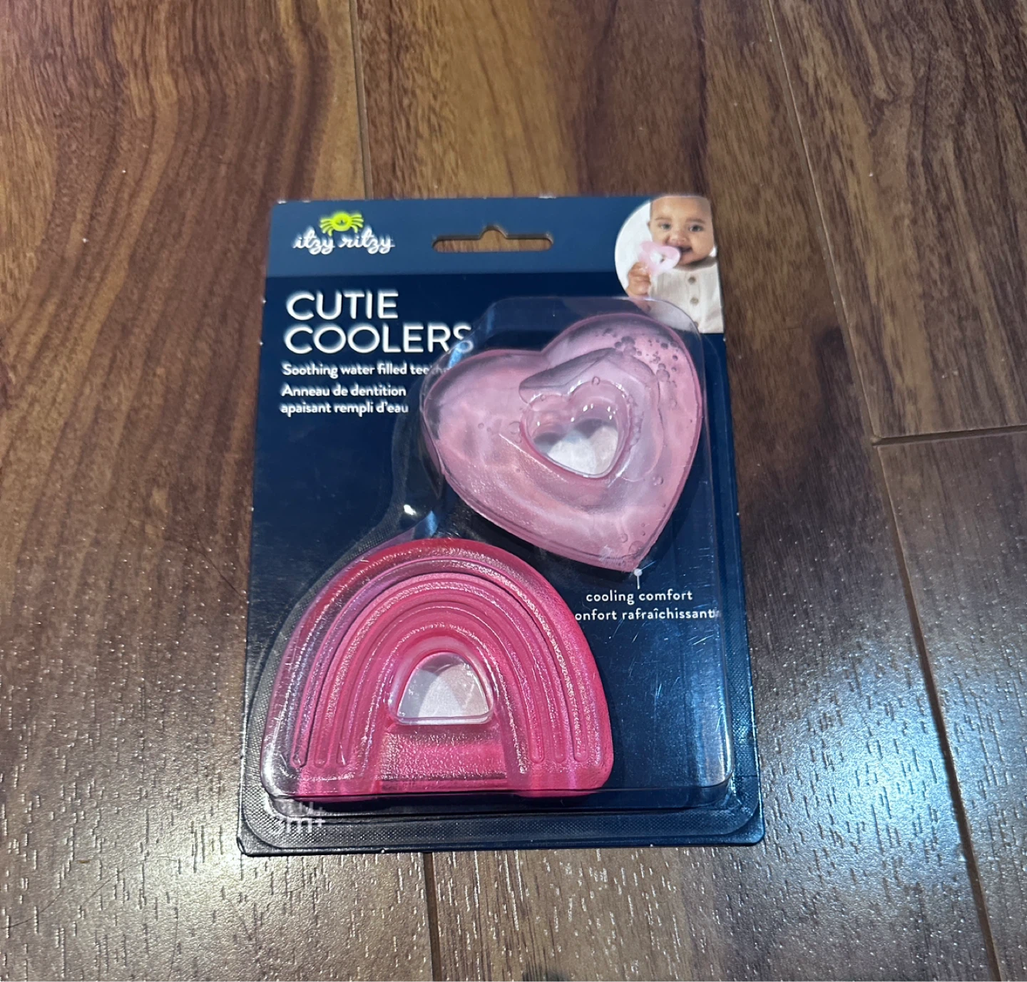 Itzy Ritzy Cutie Pink Coolers Teethers - 2 Pack