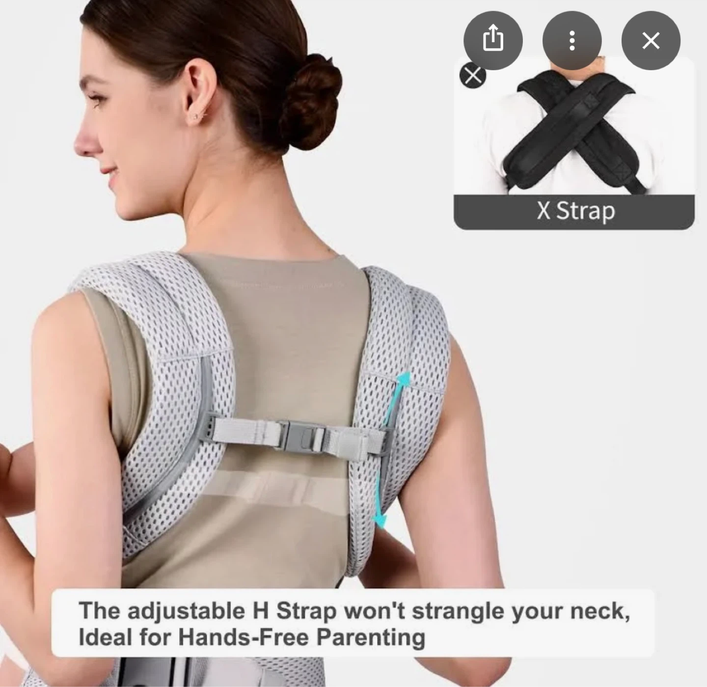 Bebamour Baby Carrier 7-32 lb - photo 4