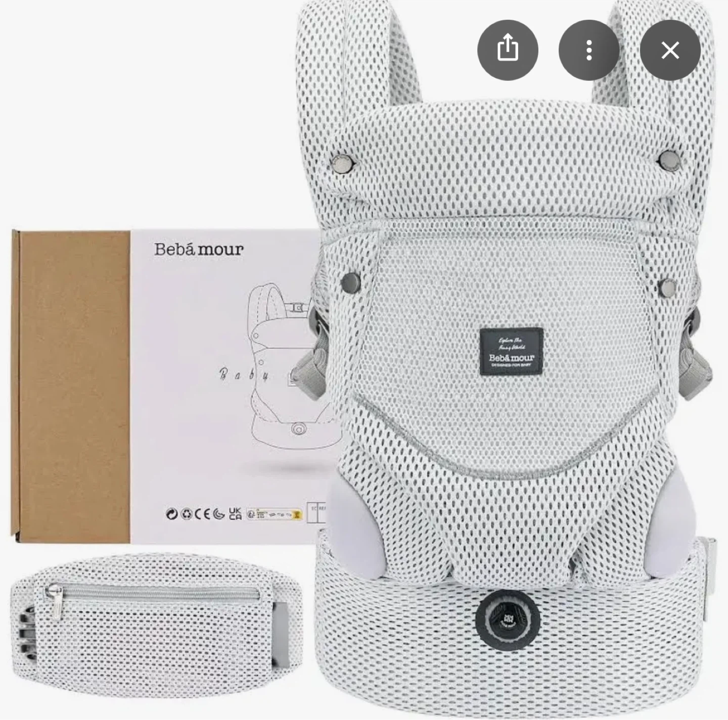 Bebamour Baby Carrier 7-32 lb - photo 2
