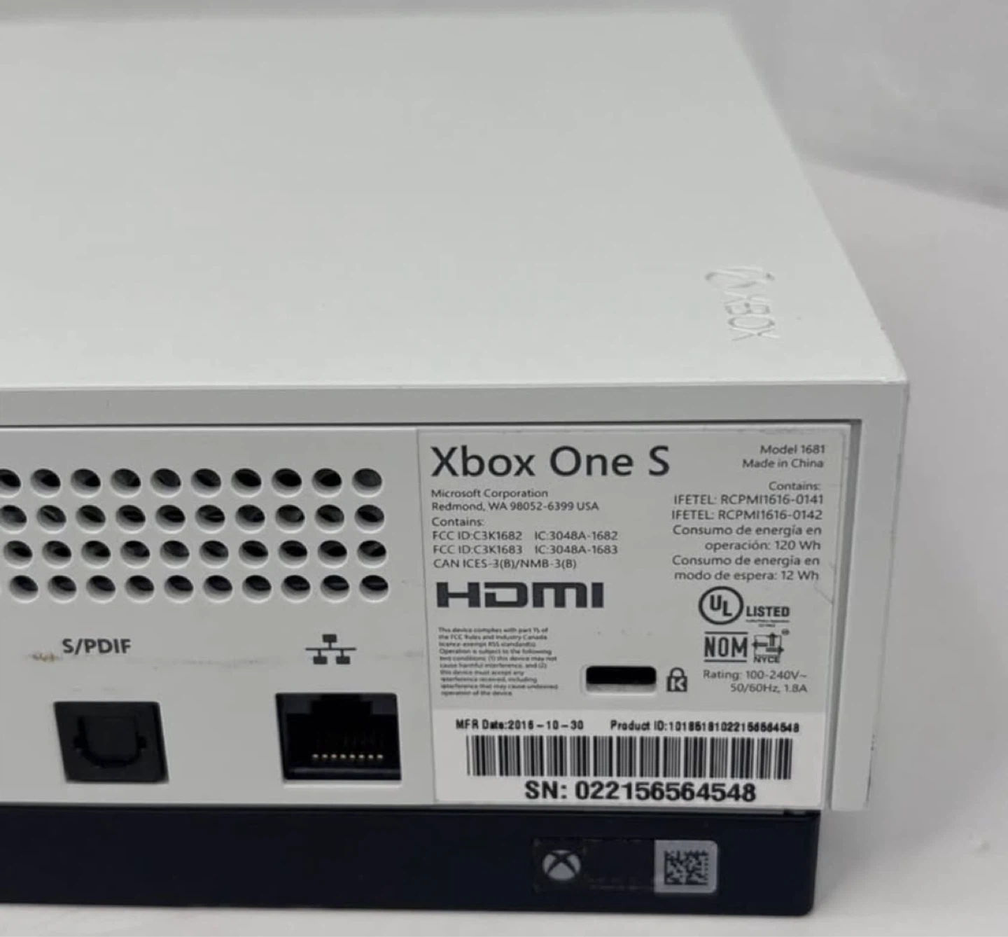 Xbox One S Console with Controller - photo 3