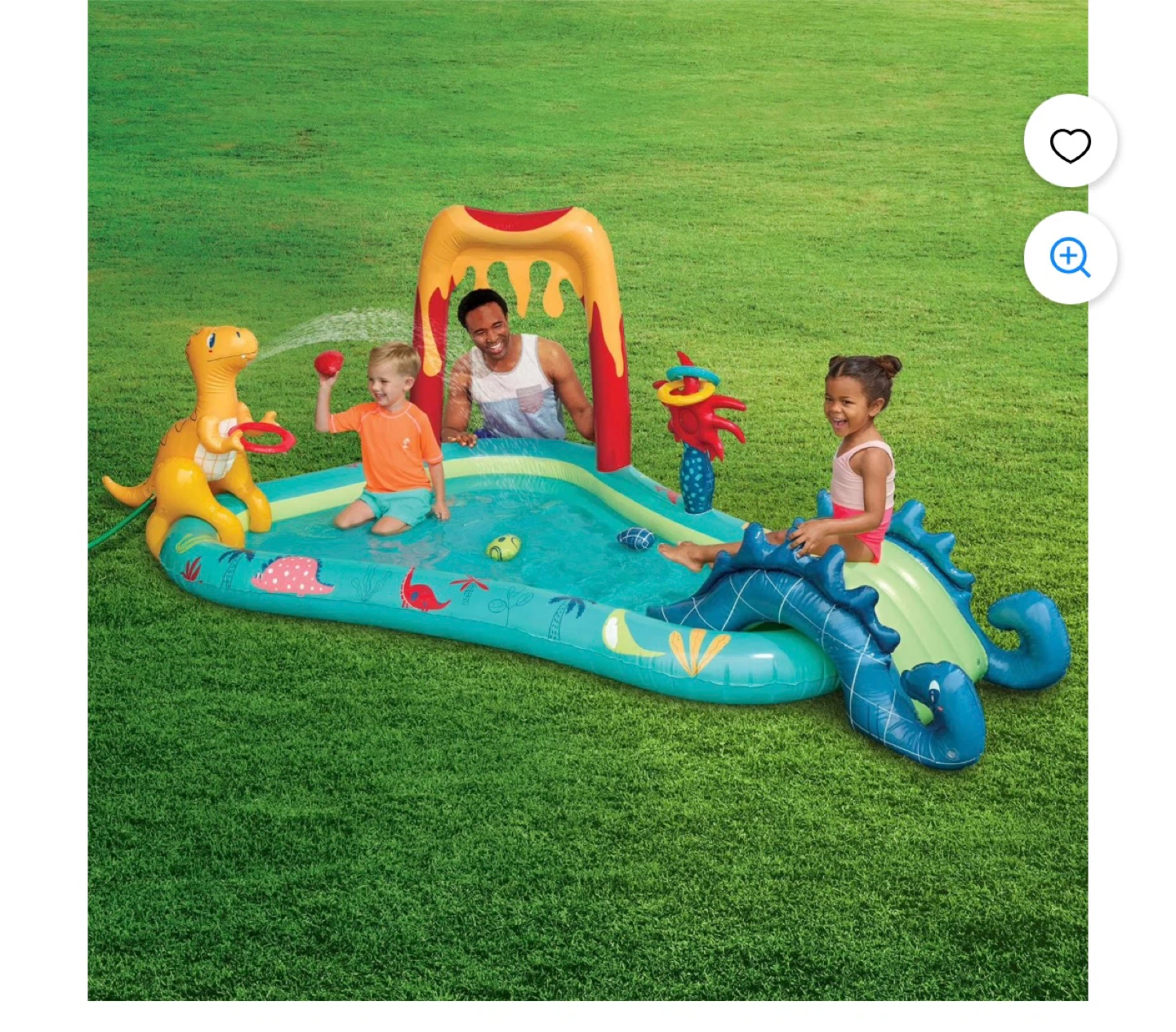 Bluescape Dinosaur Play Centre Inflatable Pool - photo 3