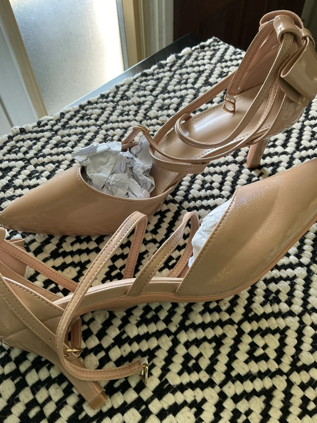 Women's Patent Bow Heels - size 9 Size 41 - photo 2