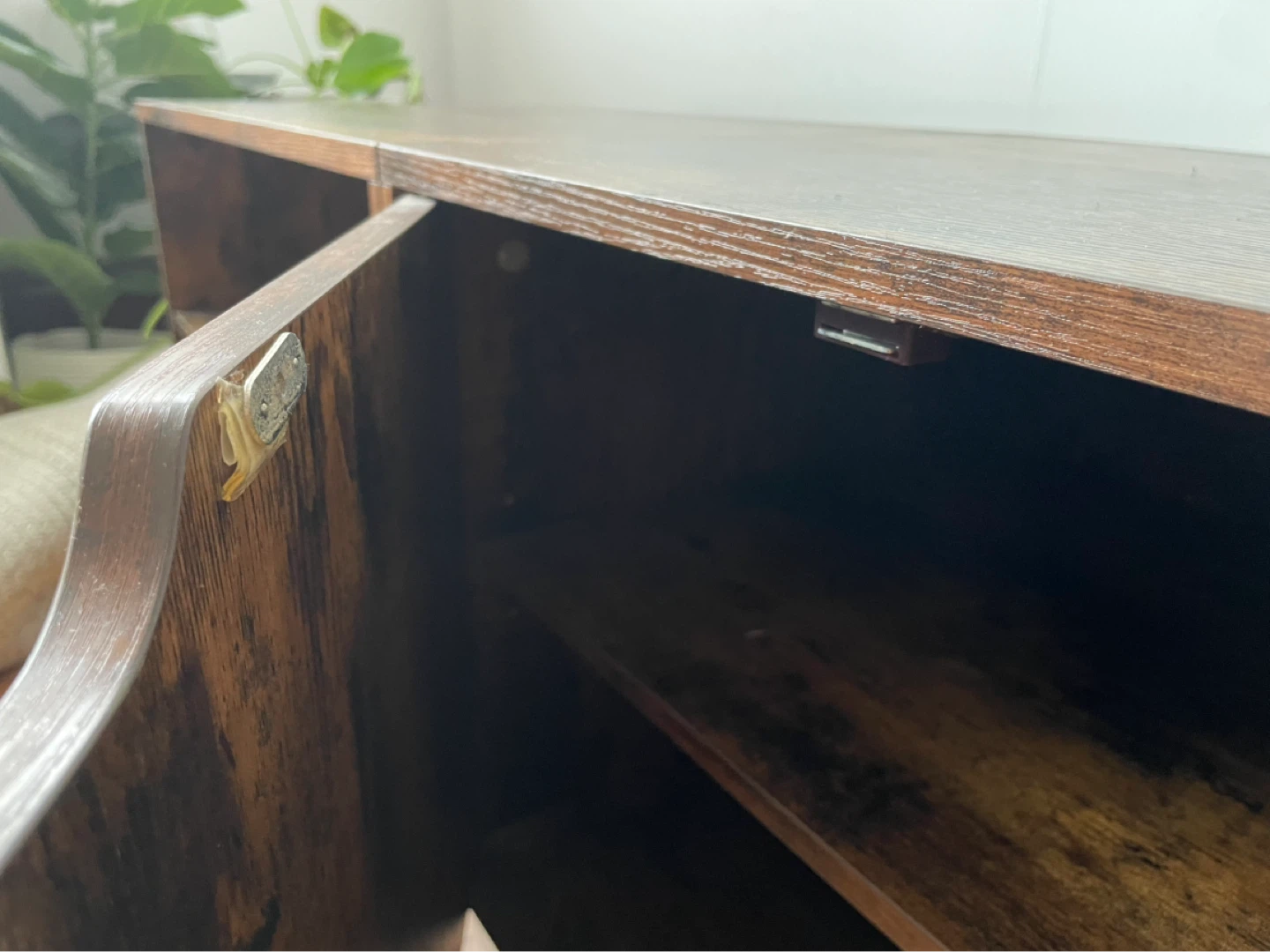 Industrial TV Stand / Credenza with Cabinet Storage - photo 5