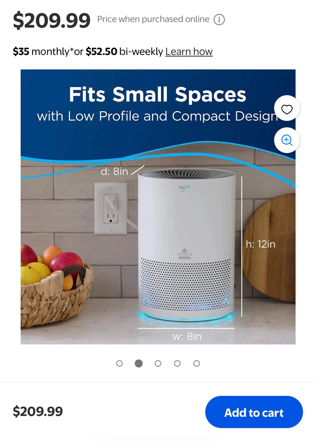 BISSELL myair Air Purifier - photo 4