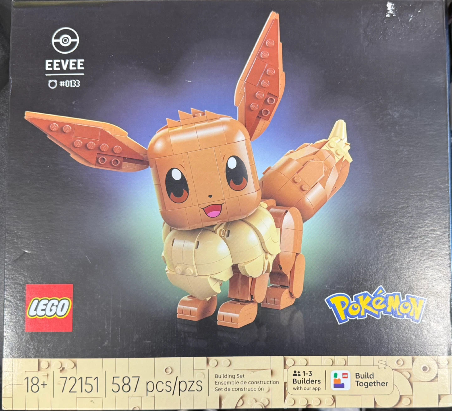 LEGO Pokémon Eevee Building Set 72151