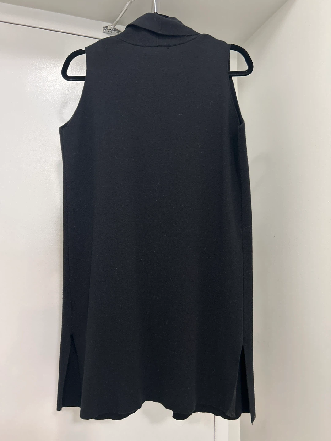 Atmosphere Black Long Vest - Size S - photo 5