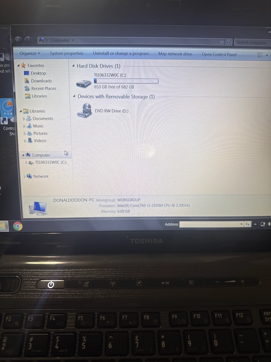 Toshiba Satellite P745 Laptop - Intel Core i3 - photo 3