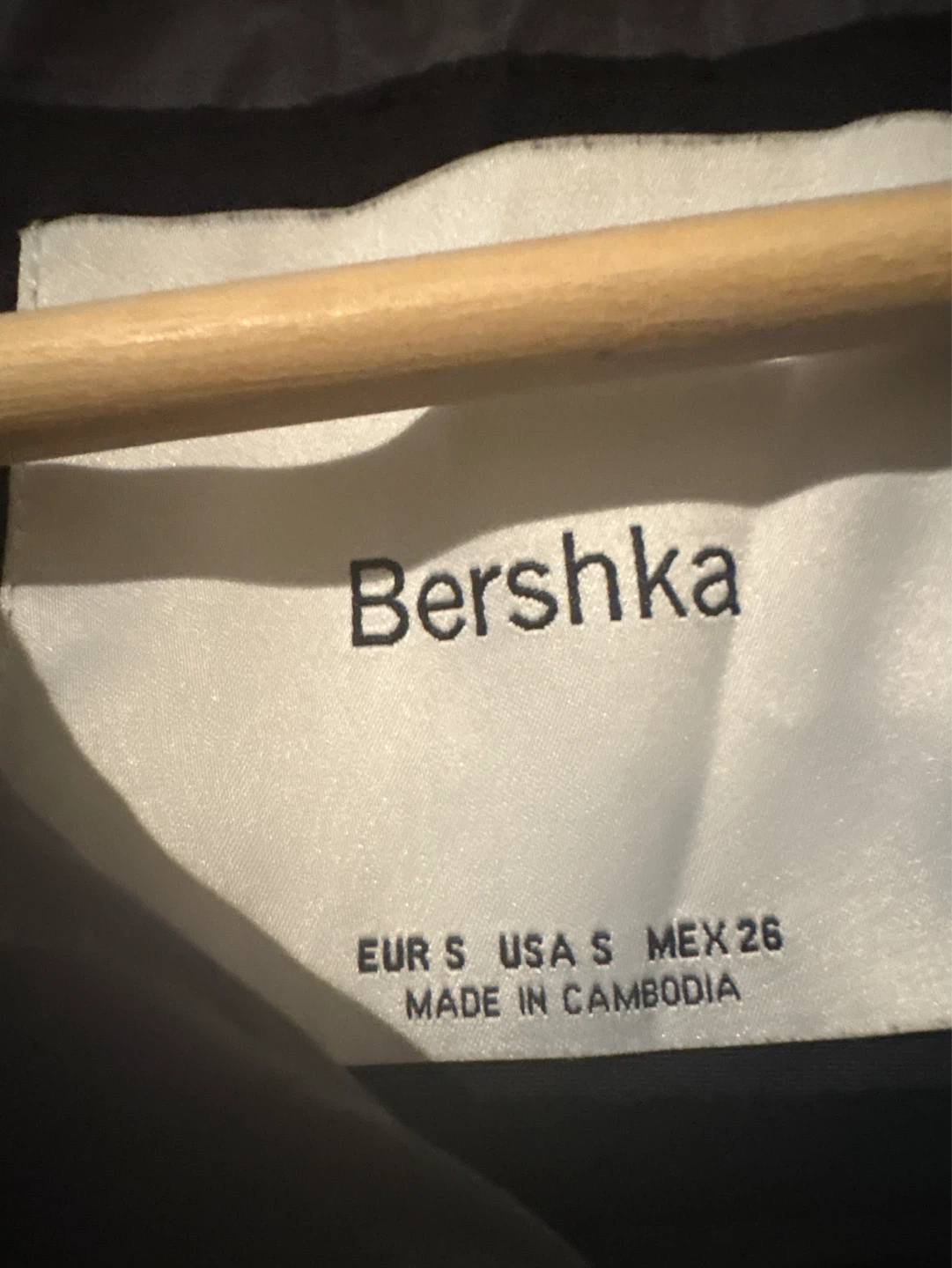 Bershka Black Hooded Windbreaker Jacket - photo 2