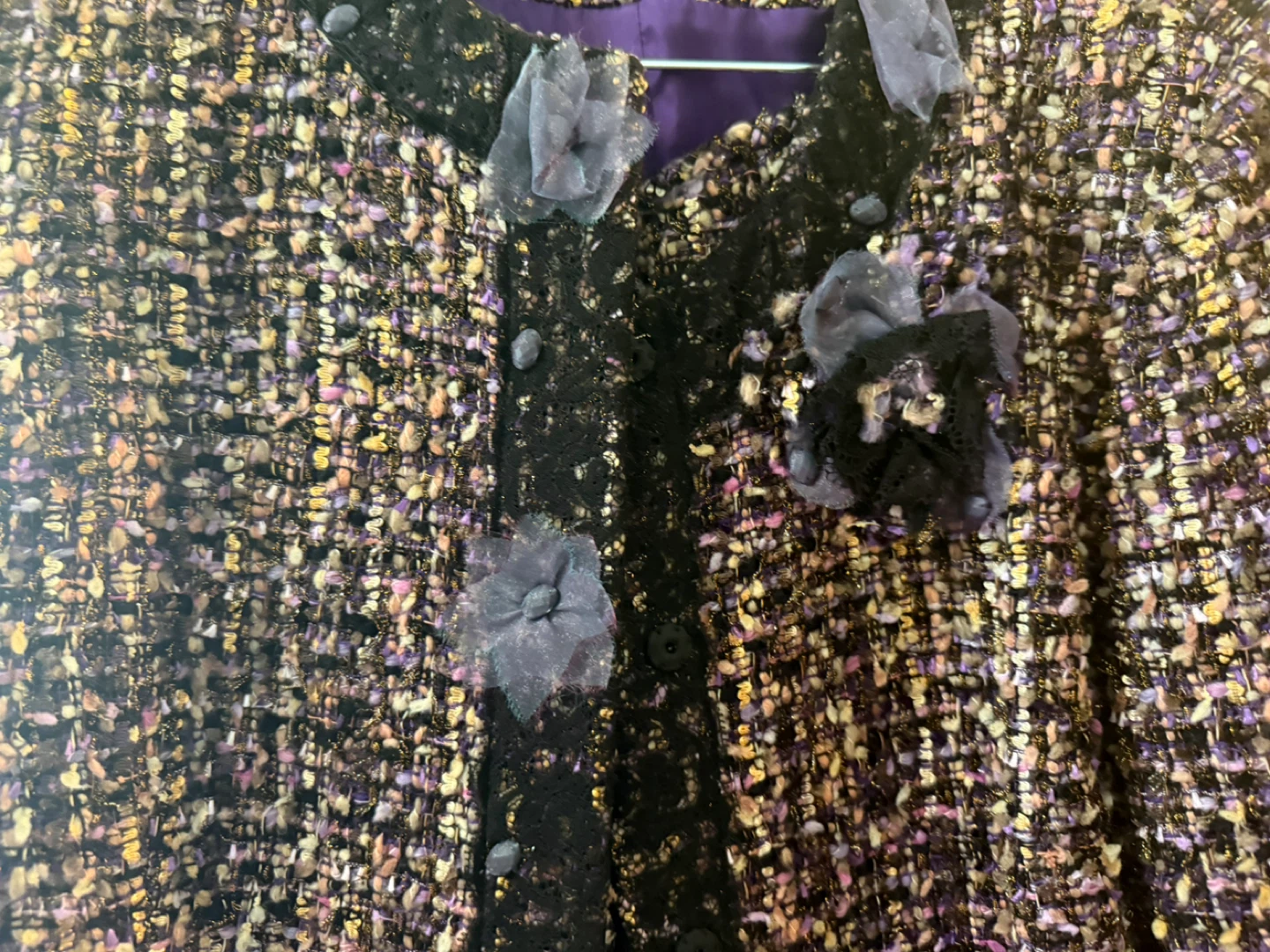 Tahari Women's Tweed Blazer and skirt suit-Size 14 - photo 2