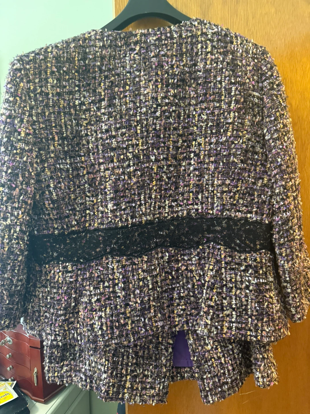 Tahari Women's Tweed Blazer and skirt suit-Size 14 - photo 4