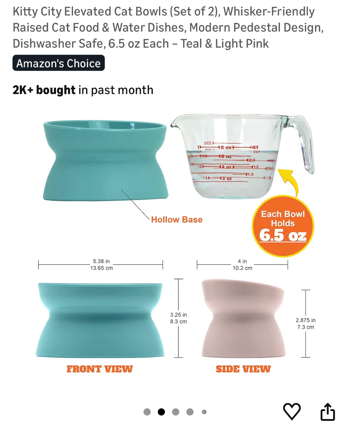 Brand New Cat Bowls x2 - photo 2