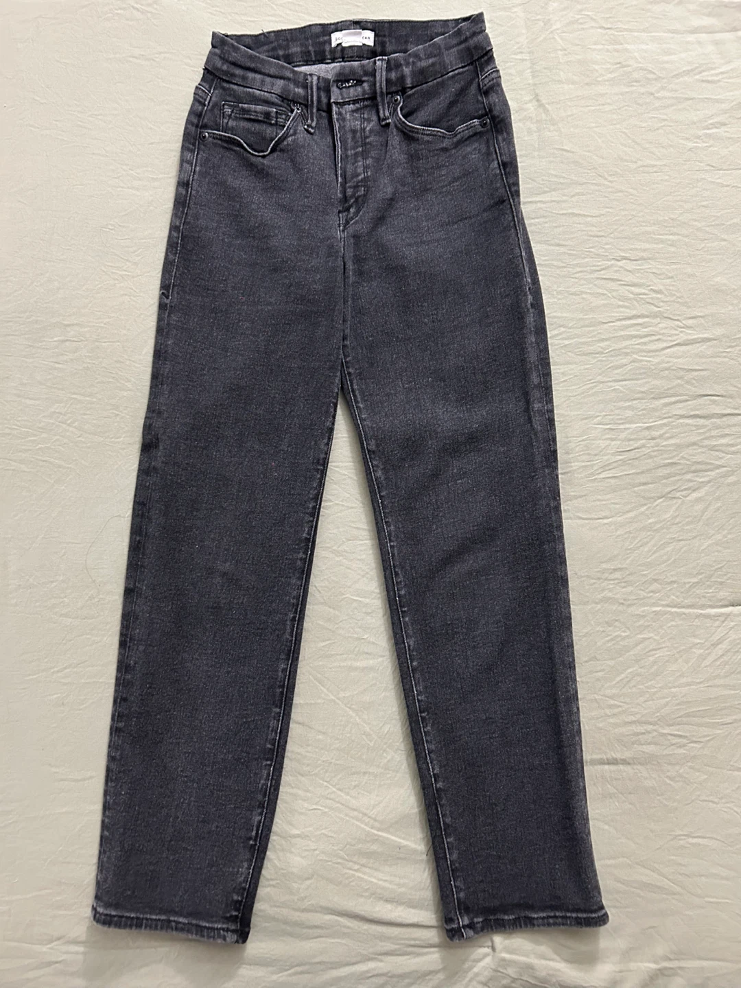 Good American Women's Jeans Size 2/26 Black Denim - photo 2