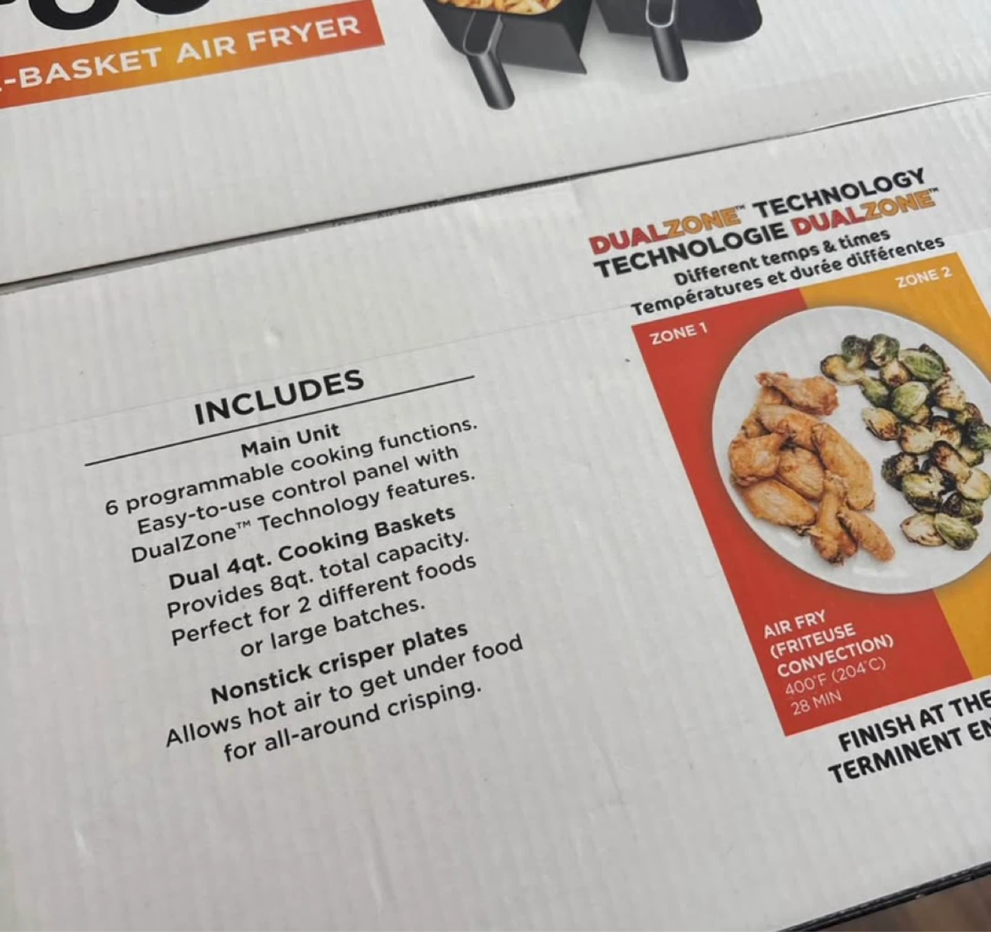 *Brand New* Ninja Foodi 2-Basket Air Fryer - photo 4